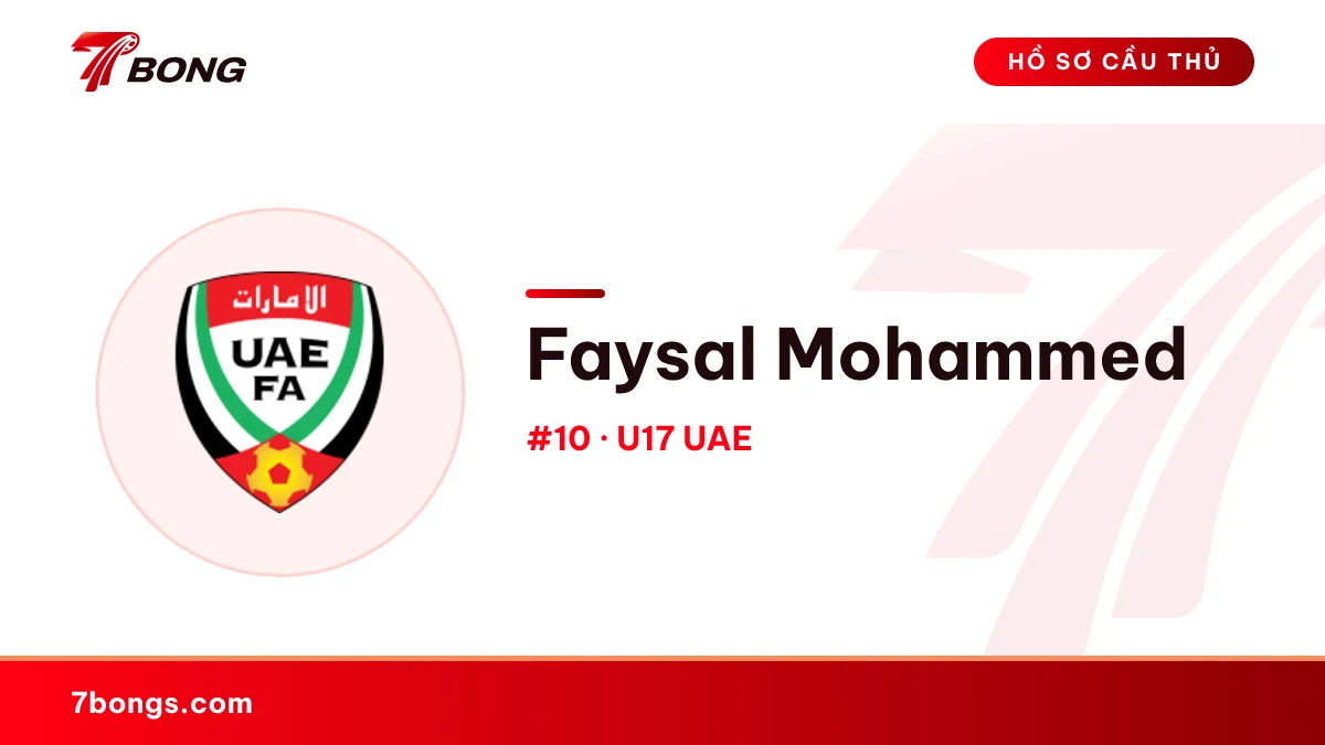 Faysal Mohammed — U17 UAE