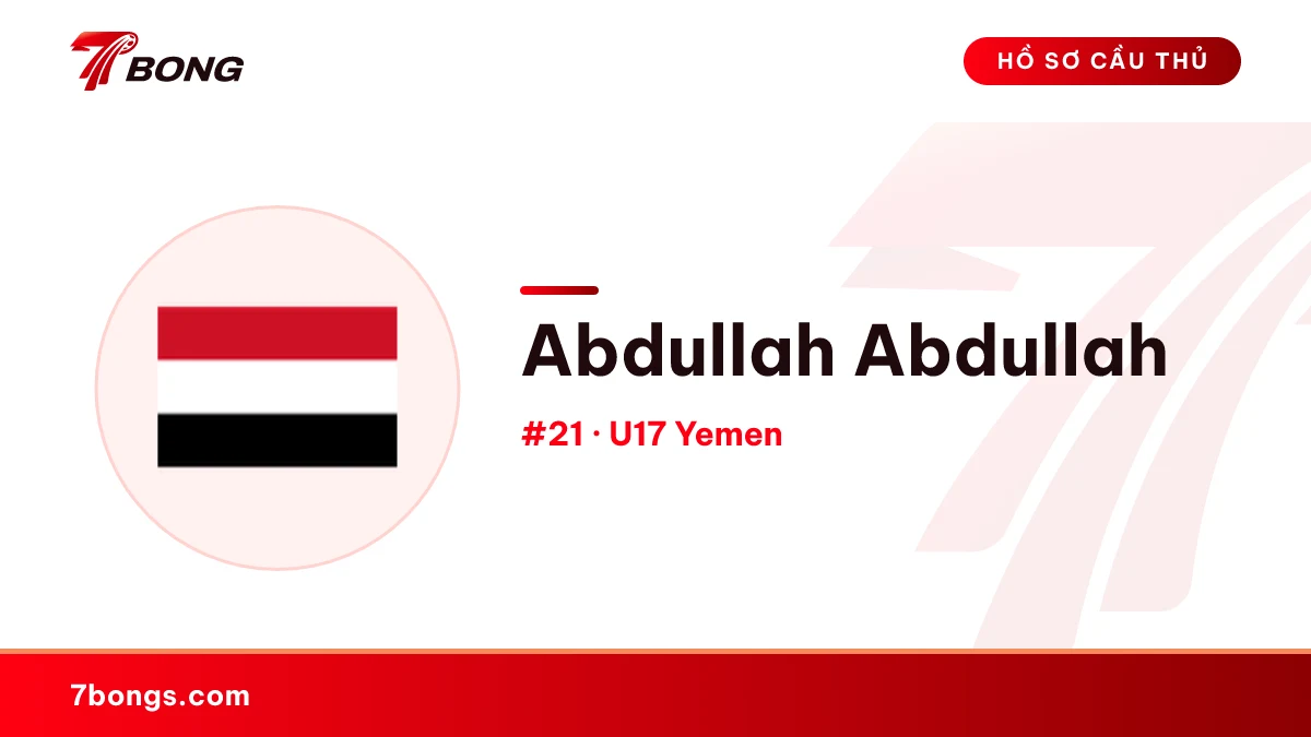Abdullah Abdullah — U17 Yemen