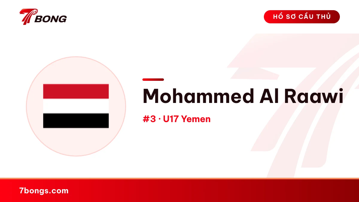 Mohammed Al Raawi — U17 Yemen