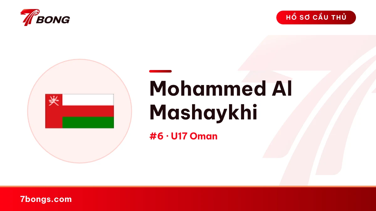 Mohammed Al Mashaykhi — U17 Oman