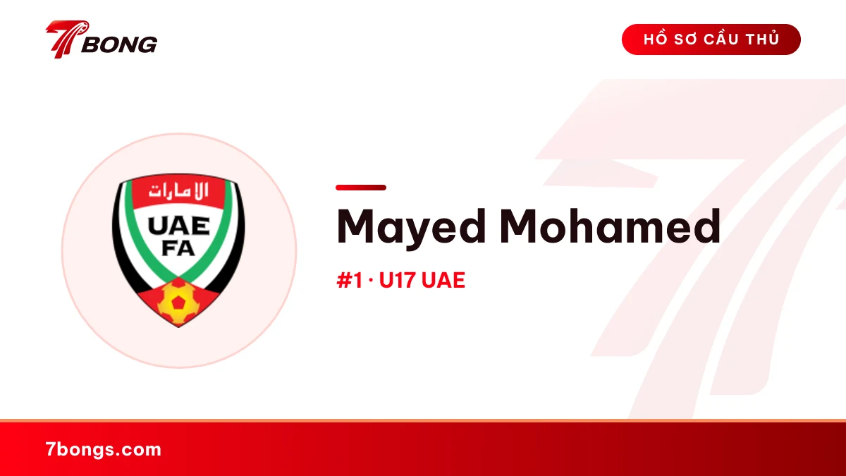 Mayed Mohamed — U17 UAE