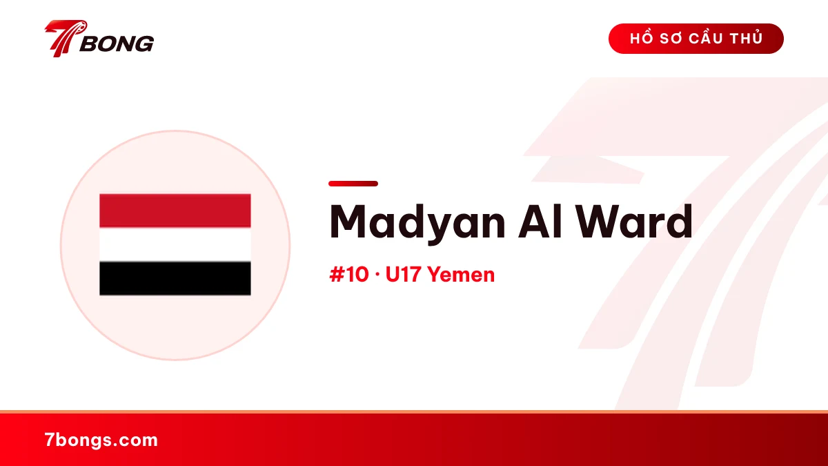 Madyan Al Ward — U17 Yemen
