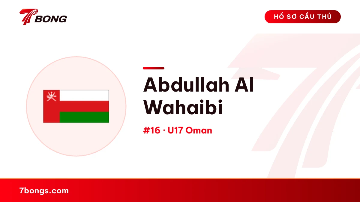 Abdullah Al Wahaibi — U17 Oman