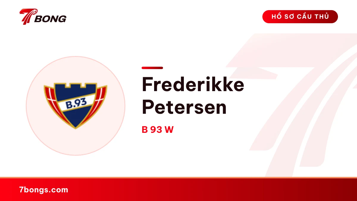 Frederikke Petersen — B 93 W