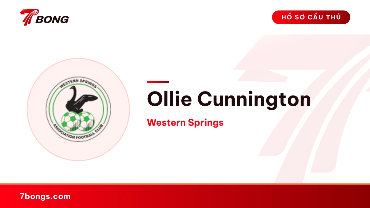 Ollie Cunnington — Western Springs