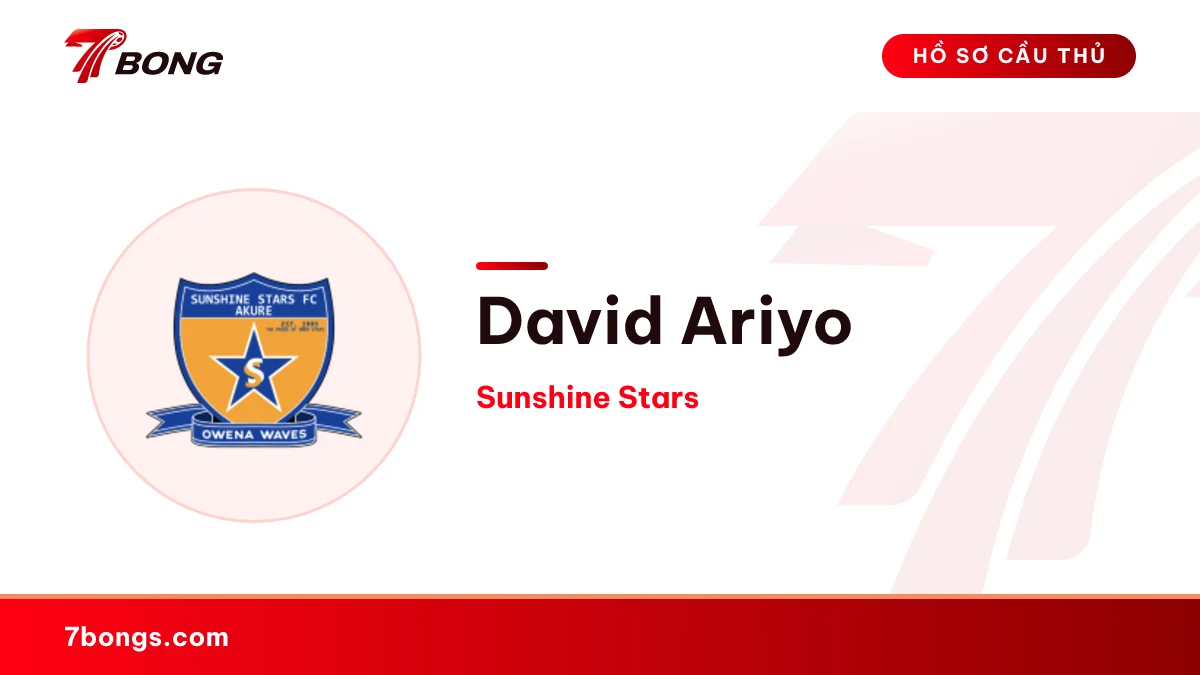 David Ariyo — Sunshine Stars