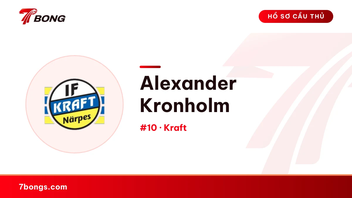 Alexander Kronholm — Kraft
