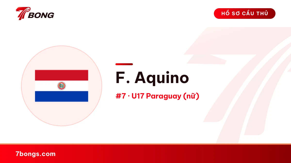 F. Aquino — U17 Paraguay (nữ)