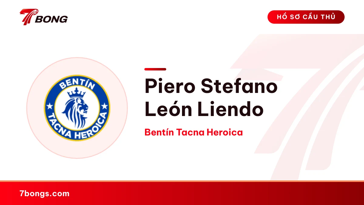 Piero Stefano León Liendo — Bentín Tacna Heroica