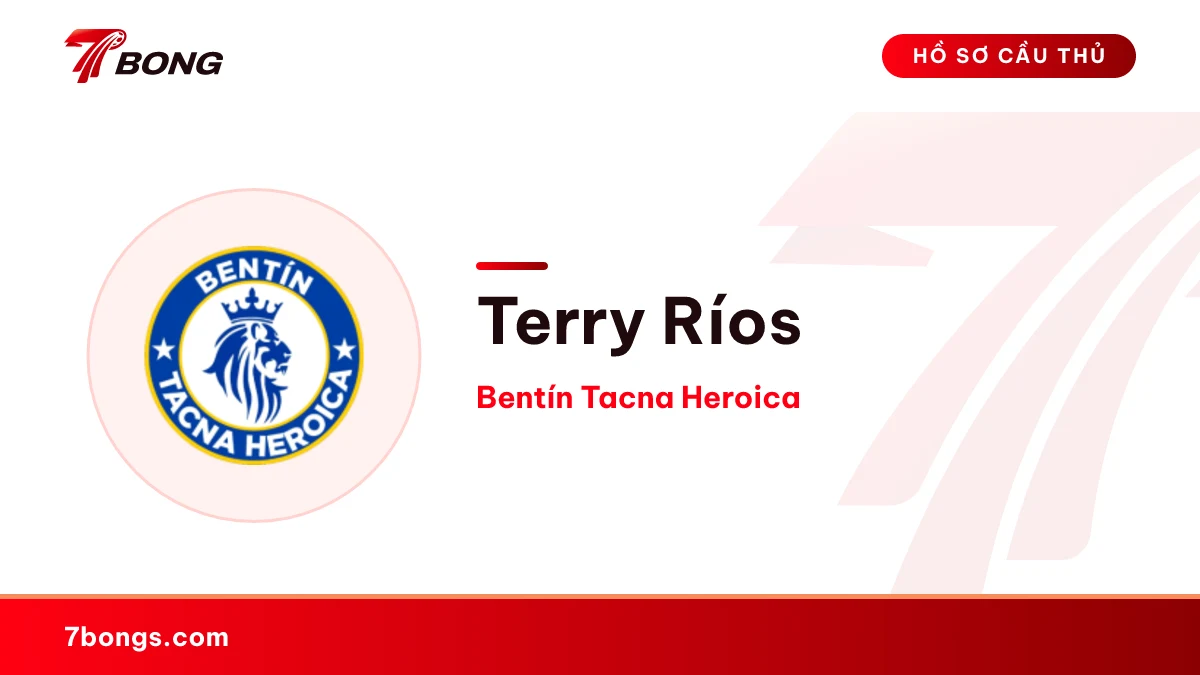 Terry Ríos — Bentín Tacna Heroica