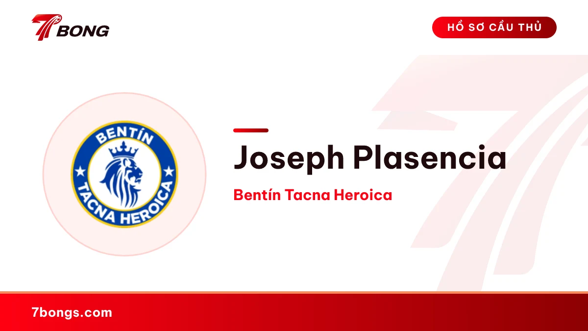 Joseph Plasencia — Bentín Tacna Heroica