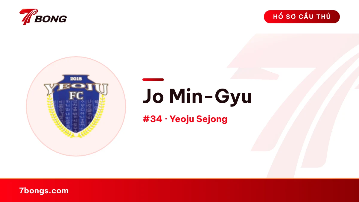 Jo Min-Gyu — Yeoju Sejong