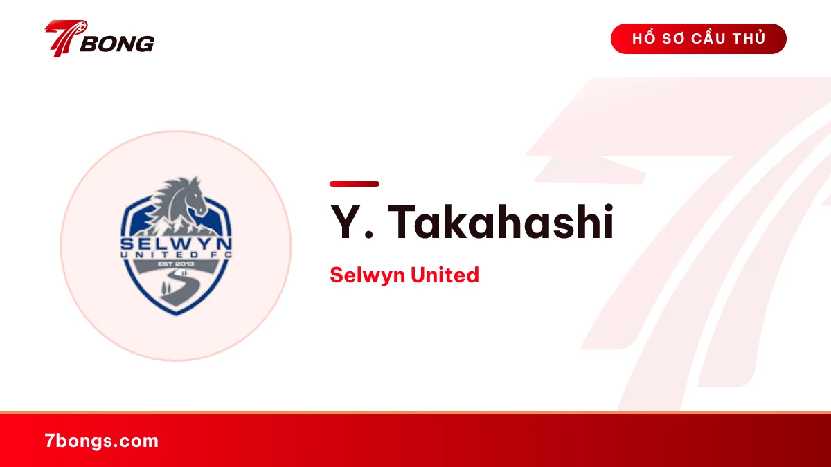 Y. Takahashi — Selwyn United