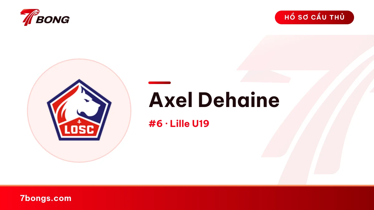 Axel Dehaine — Lille U19