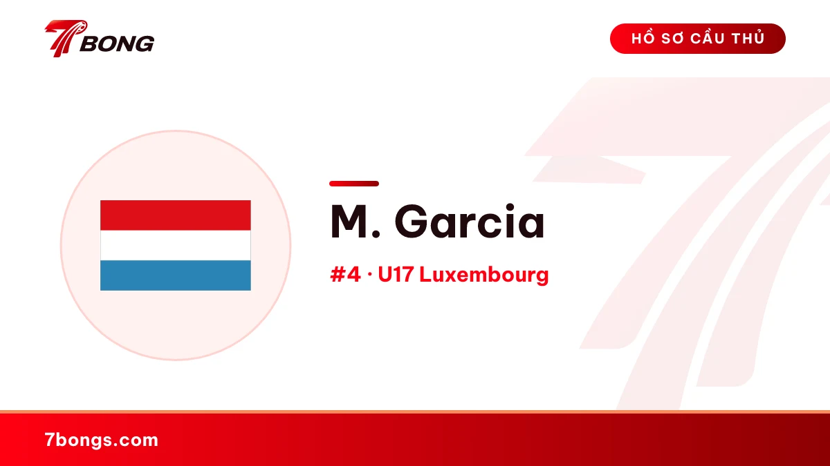 M. Garcia — U17 Luxembourg