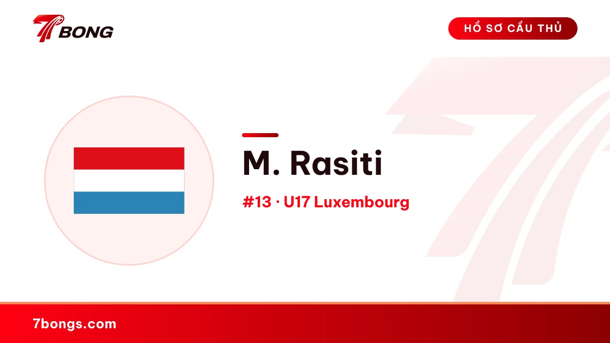 M. Rasiti — U17 Luxembourg