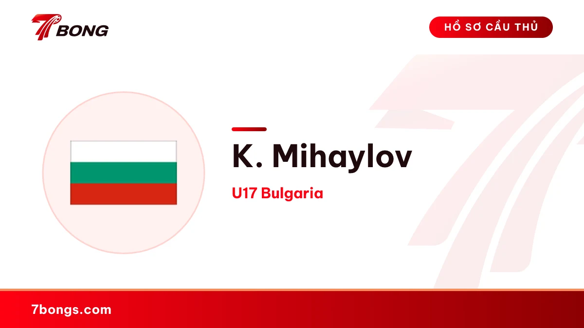K. Mihaylov — U17 Bulgaria