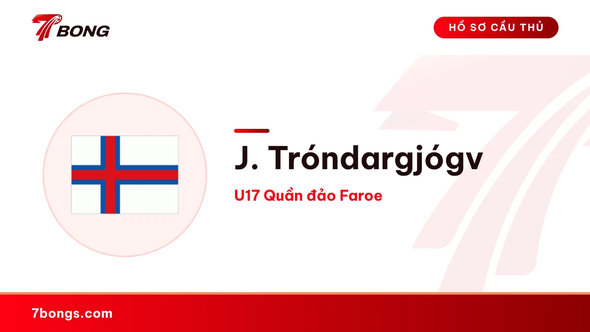 J. Tróndargjógv — U17 Quần đảo Faroe