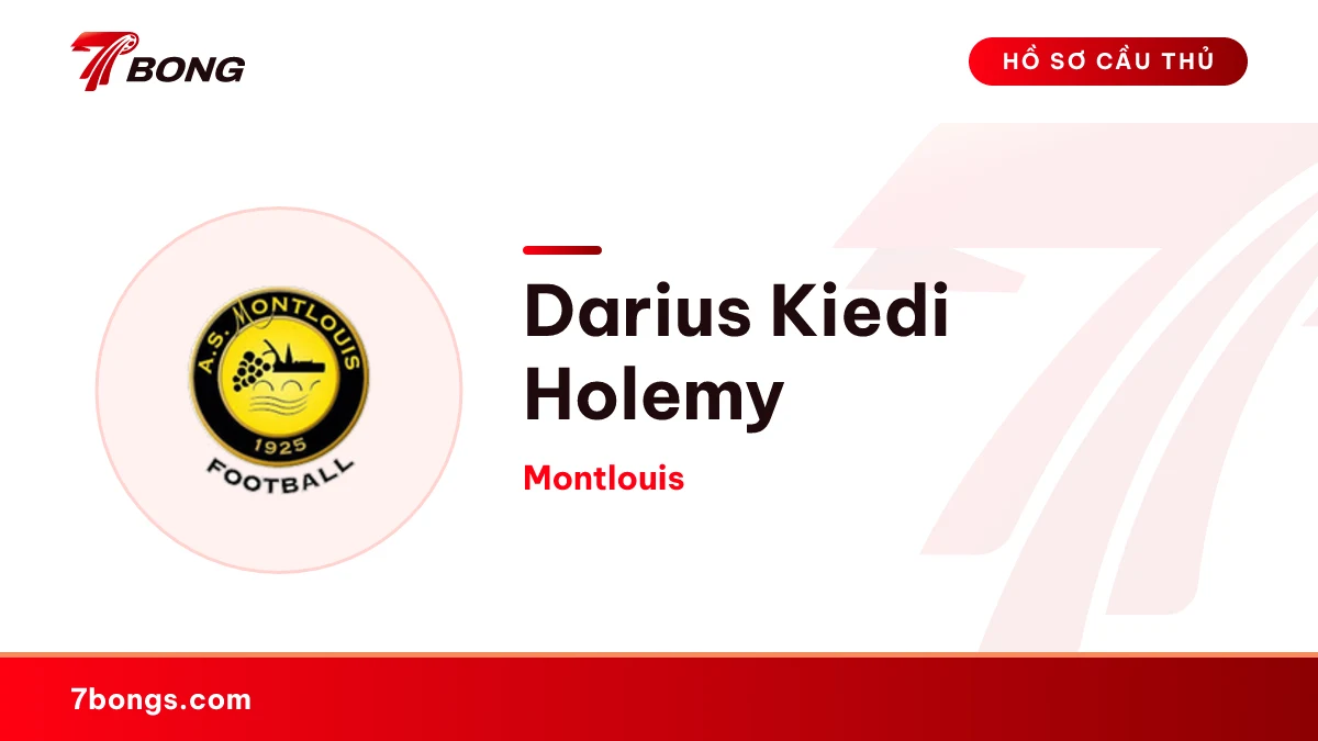 Darius Kiedi Holemy — Montlouis
