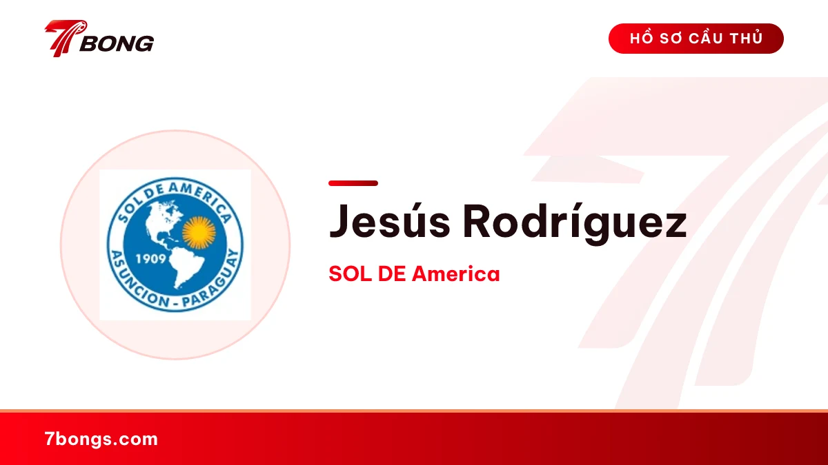Jesús Rodríguez — SOL DE America