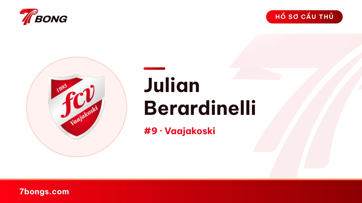 Julian Berardinelli — Vaajakoski