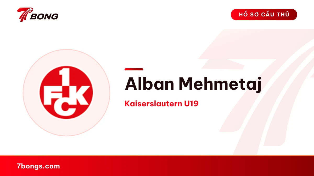 Alban Mehmetaj — Kaiserslautern U19