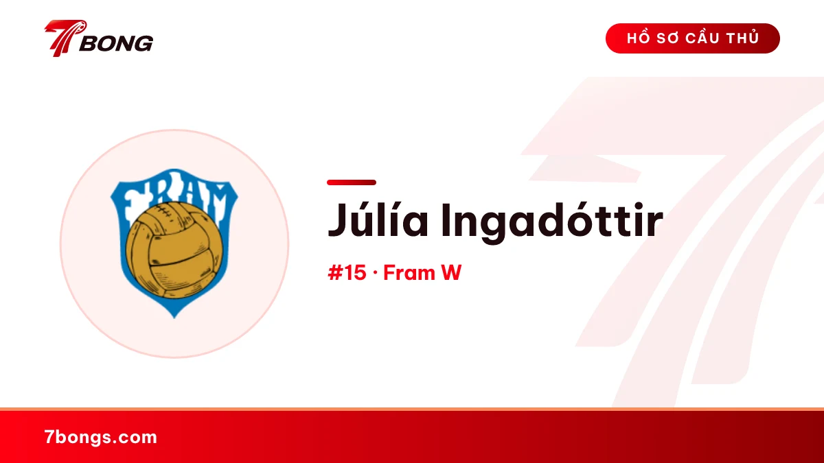 Júlía Ingadóttir — Fram W