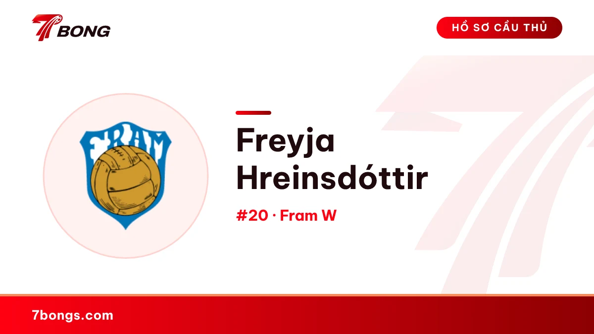 Freyja Hreinsdóttir — Fram W