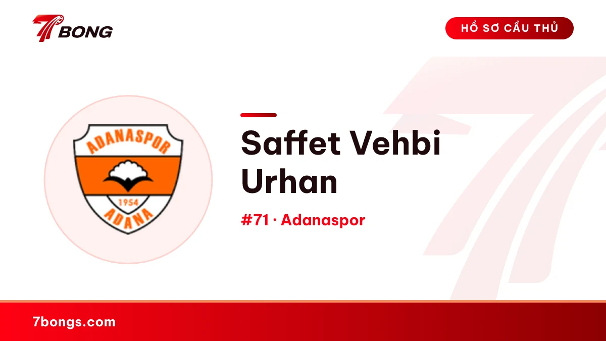 Saffet Vehbi Urhan — Adanaspor