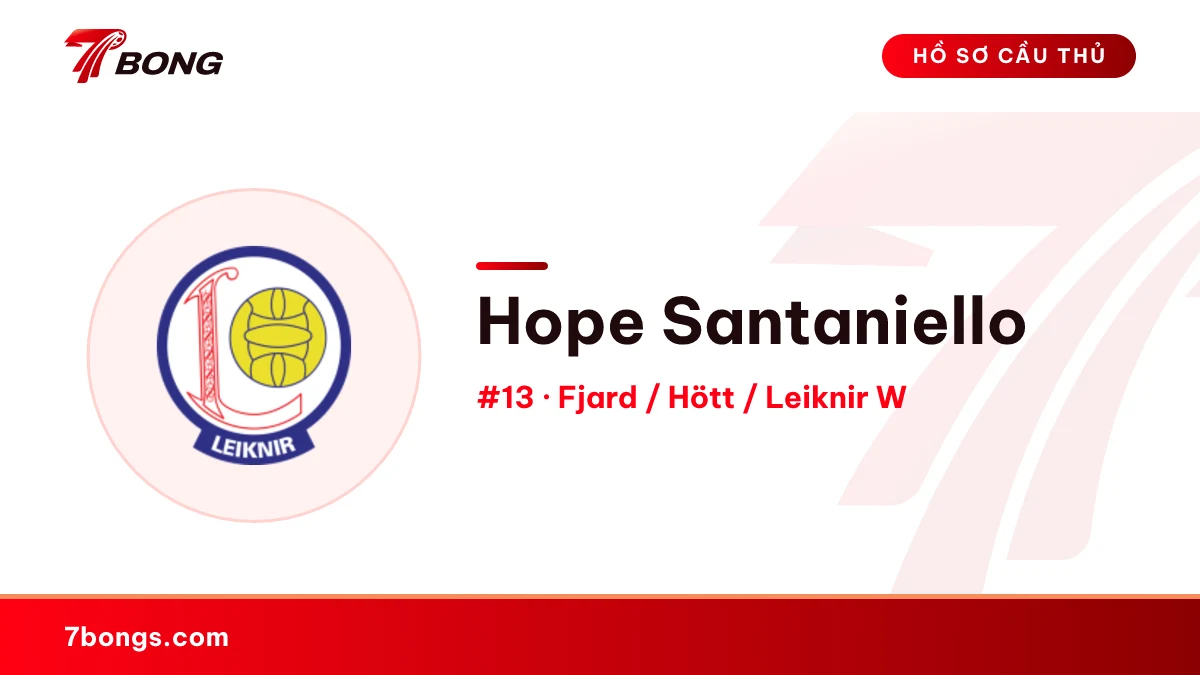Hope Santaniello — Fjard / Hött / Leiknir W