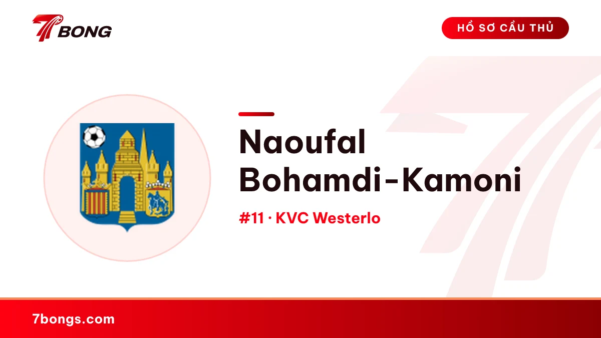 Naoufal Bohamdi-Kamoni — KVC Westerlo
