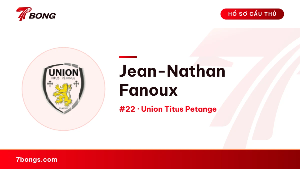 Jean-Nathan Fanoux — Union Titus Petange