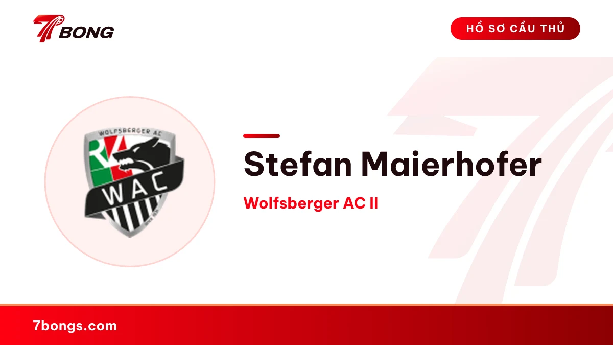 Stefan Maierhofer — Wolfsberger AC II