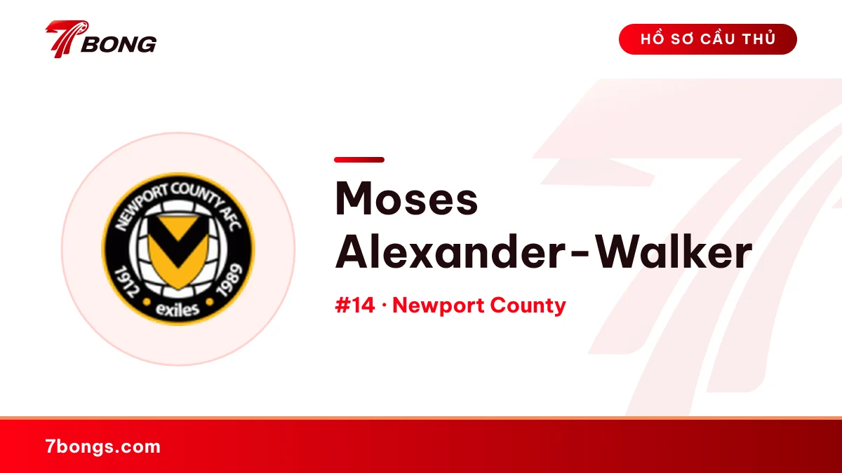 Moses Alexander-Walker — Newport County