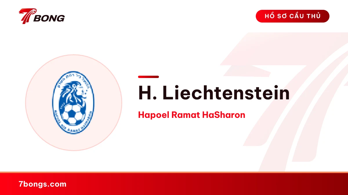 H. Liechtenstein — Hapoel Ramat HaSharon