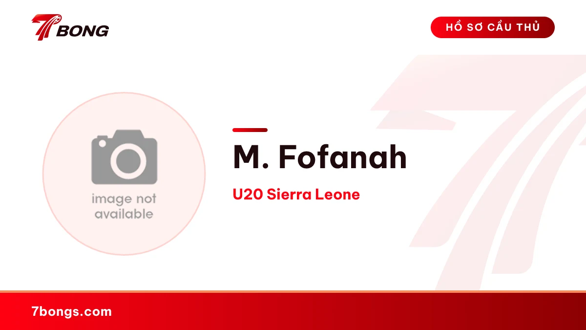 M. Fofanah — U20 Sierra Leone