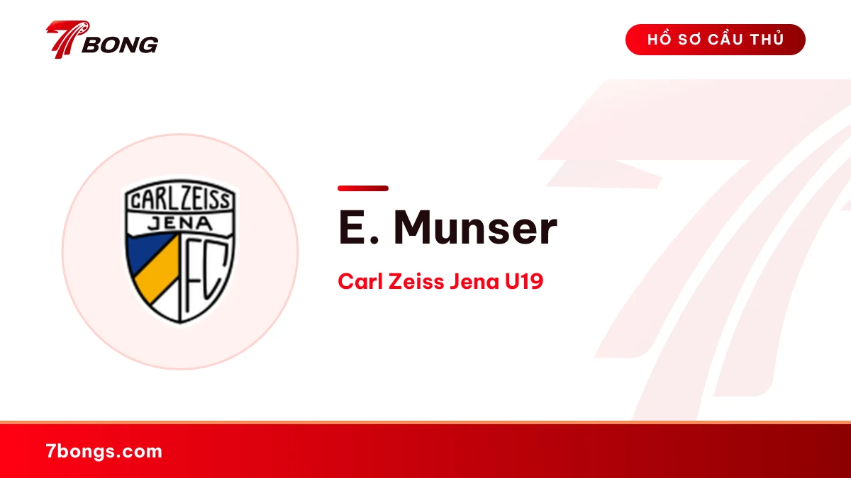 E. Munser — Carl Zeiss Jena U19