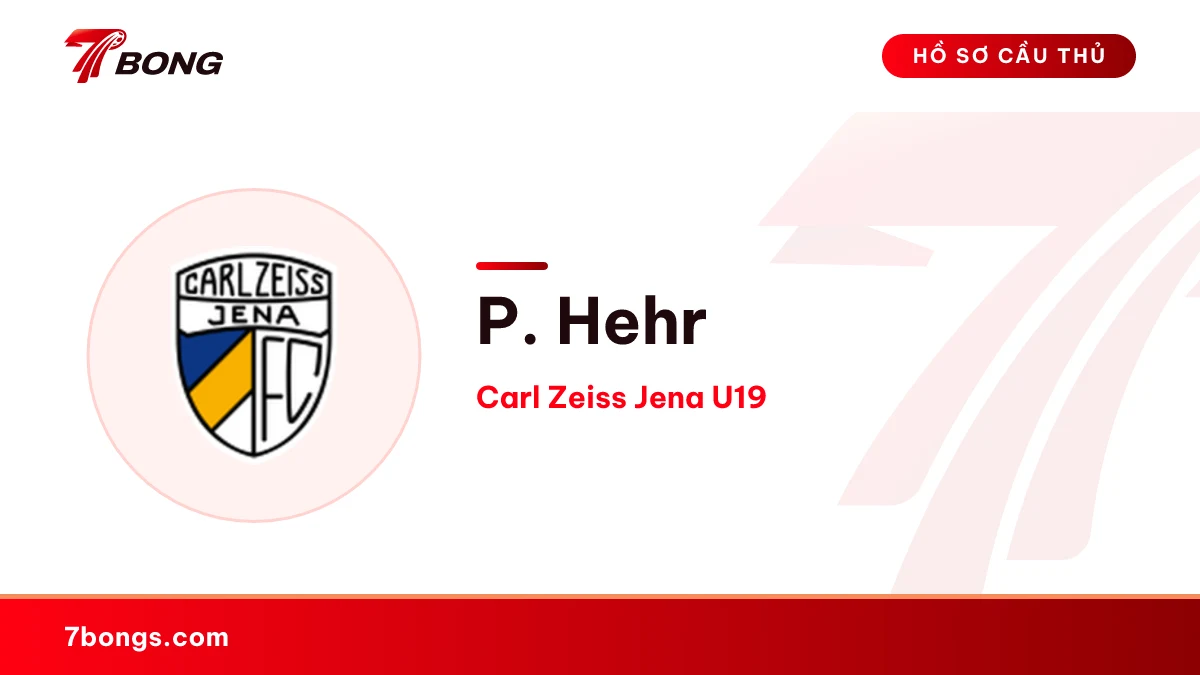 P. Hehr — Carl Zeiss Jena U19