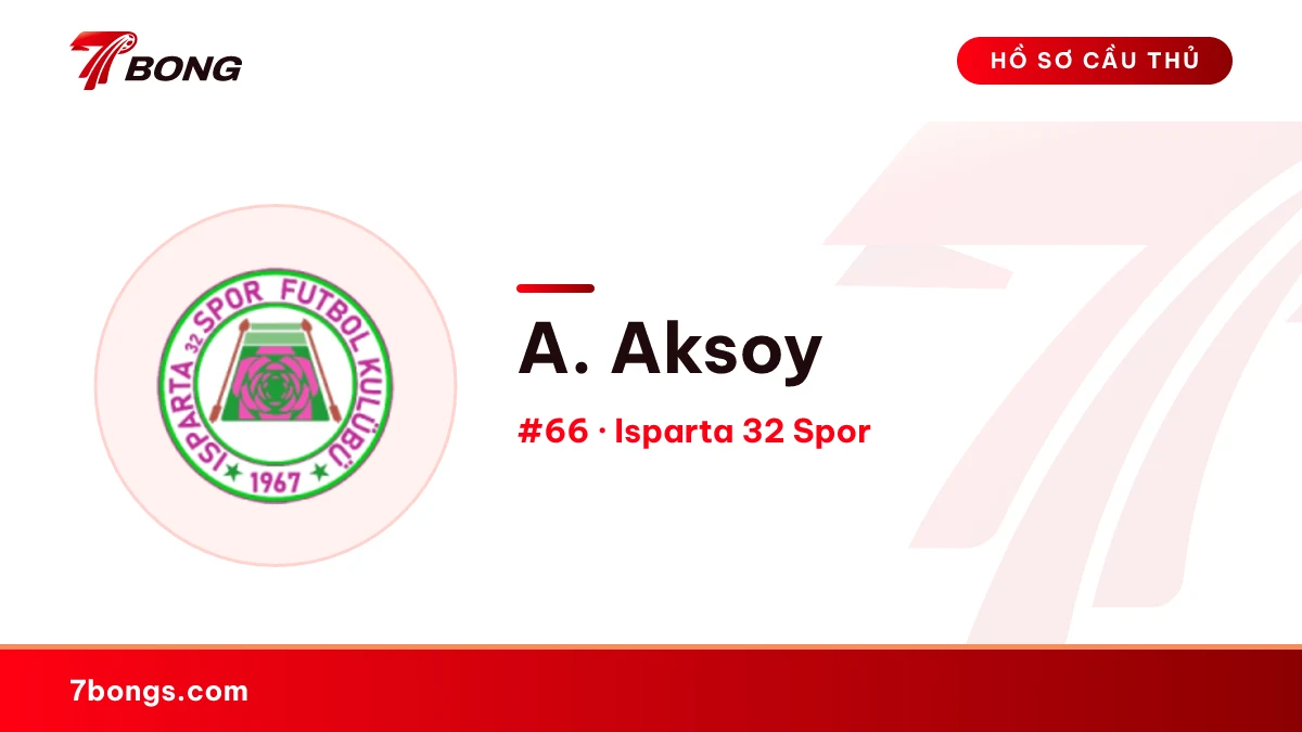 A. Aksoy — Isparta 32 Spor