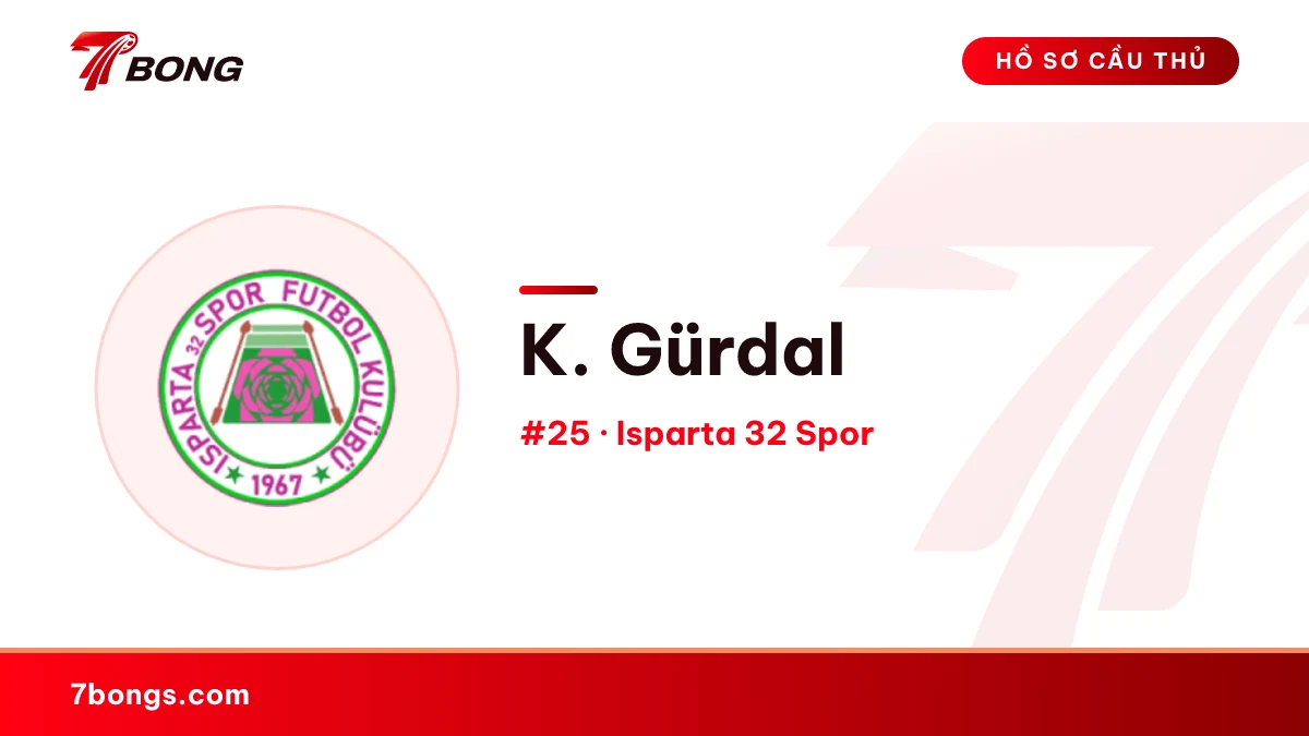 K. Gürdal — Isparta 32 Spor