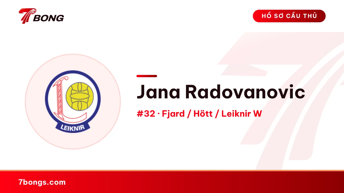 Jana Radovanovic — Fjard / Hött / Leiknir W