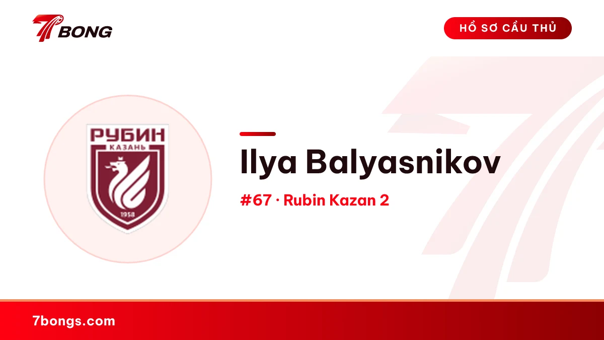 Ilya Balyasnikov — Rubin Kazan 2