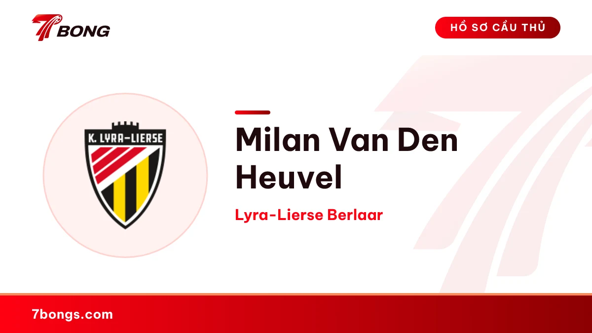 Milan Van Den Heuvel — Lyra-Lierse Berlaar