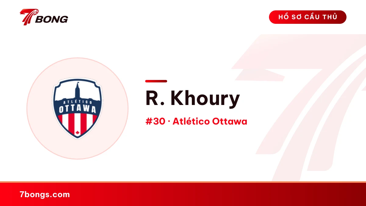 R. Khoury — Atlético Ottawa