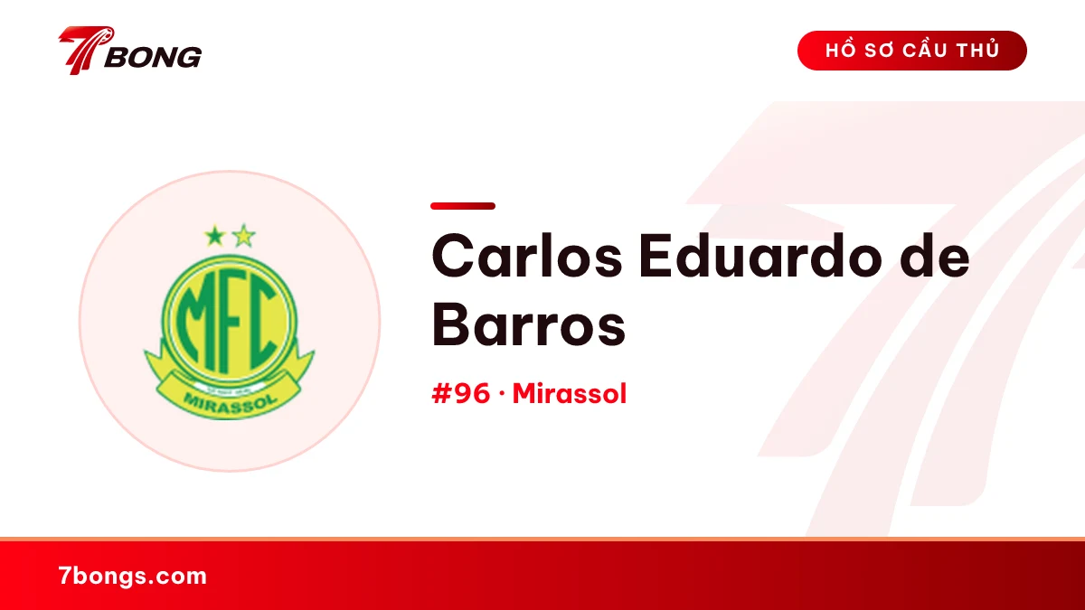 Carlos Eduardo de Barros — Mirassol