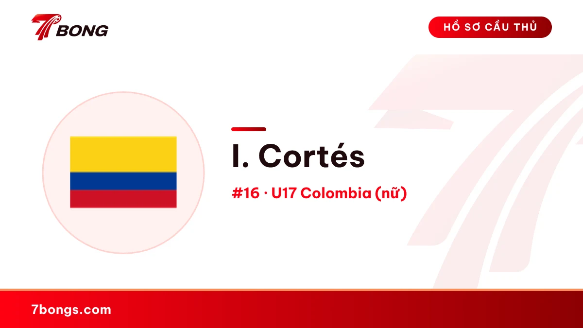 I. Cortés — U17 Colombia (nữ)