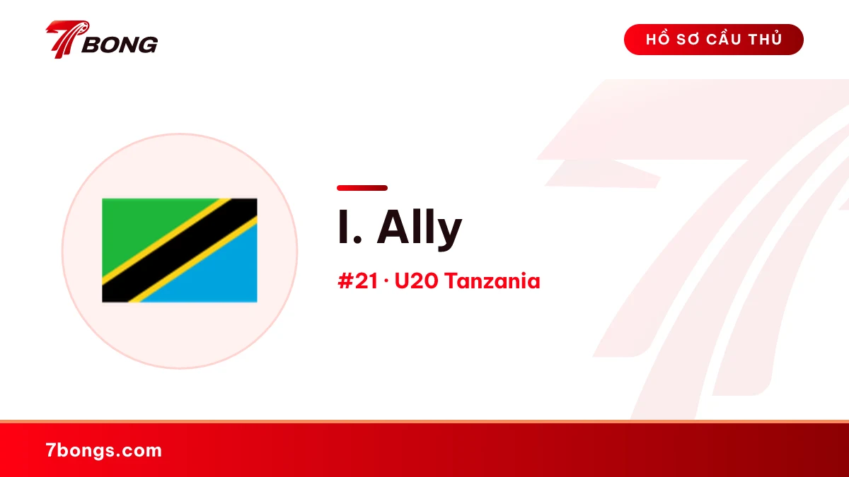 I. Ally — U20 Tanzania