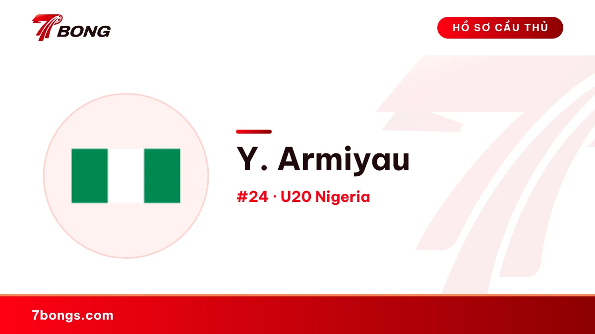Y. Armiyau — U20 Nigeria