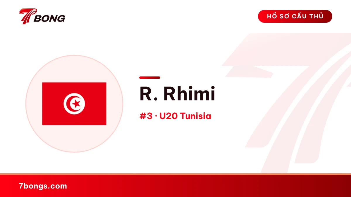 R. Rhimi — U20 Tunisia
