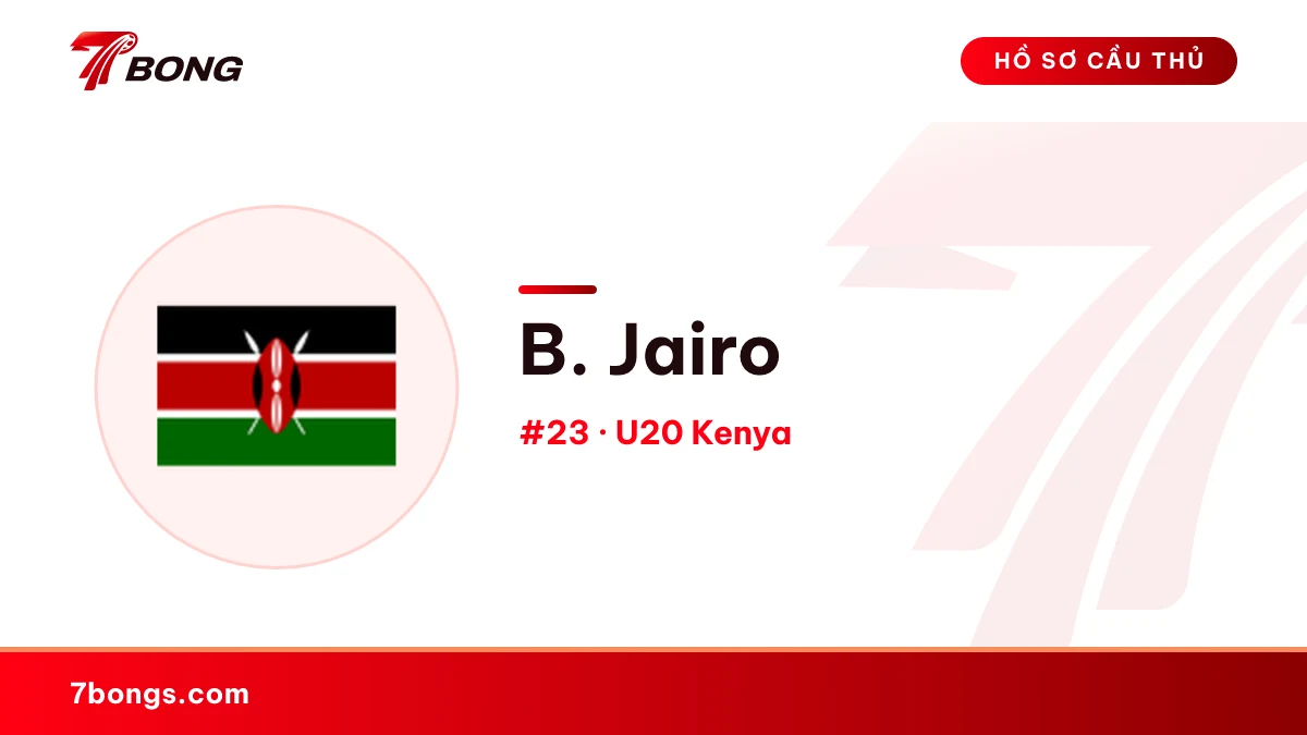 B. Jairo — U20 Kenya